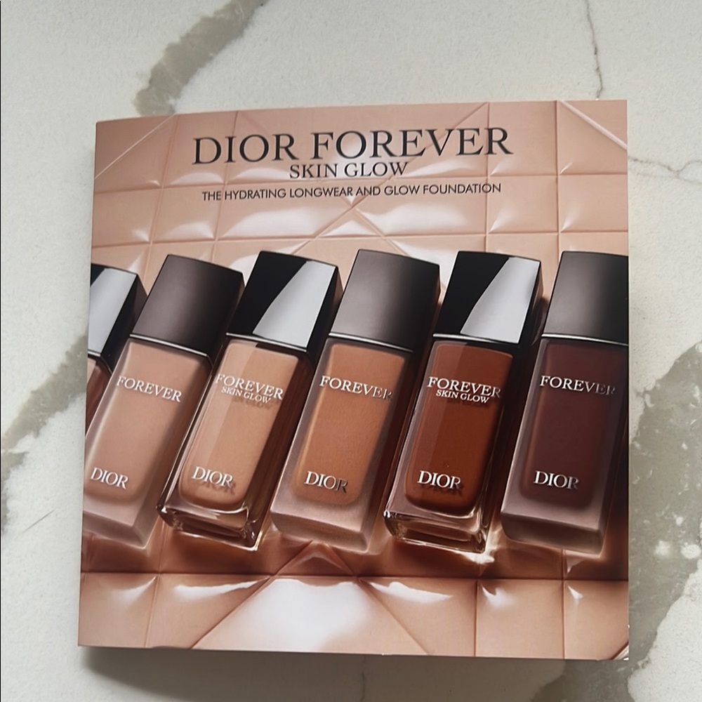 Dior Cream and Tan Foundation Radiant Finish